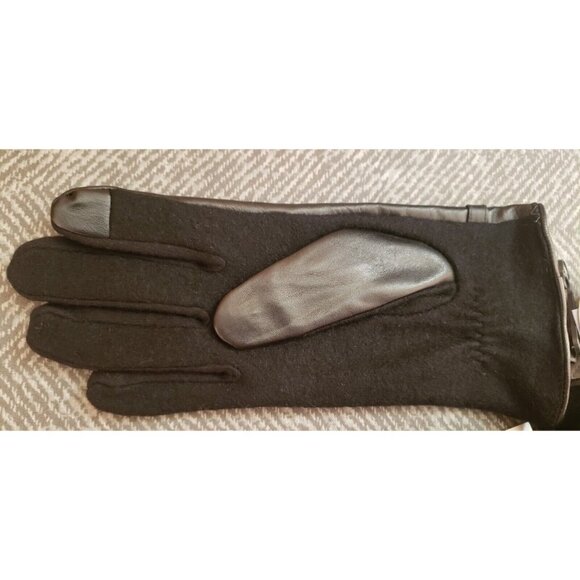 NWT ADRIENNE VITTADINI TOUCH SCREEN TECHNOLOGY LEATHER WOOL GROVES - Picture 4 of 6